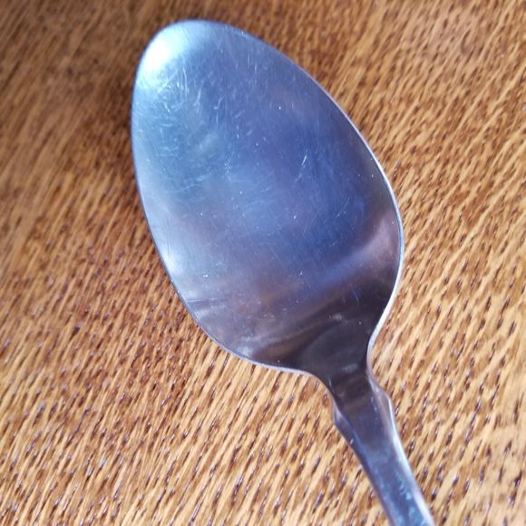 Oneida Community Serving Spoon 8 3/8" PAUL REVERE Solid Stainless Flatware - Picture 2 of 13